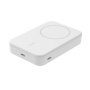 BELKIN Boost Charge Pro powerbankă wireless MagSafe cu suport și porturi 2x USB-C - 10.000 mAh - albă