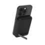 BELKIN Boost Charge Pro Powerbank fără fir MagSafe cu suport și porturi 2x USB-C - 10.000 mAh - Negru