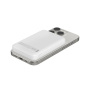 BELKIN Boost Charge Pro Powerbank fără fir MagSafe cu suport și port USB-C - 8.000 mAh - Alb