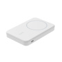 BELKIN Boost Charge Pro Powerbank fără fir MagSafe cu suport și port USB-C - 8.000 mAh - Alb