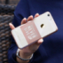 Carcasă de protecţie Baseus, ultra subţire, pentru Apple iPhone 6 / 6s - Never give up - roz-aurie
