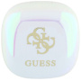Guess Căști fără fir 4G Logo Mini TWS - alb