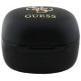 Guess Căști fără fir Mini TWS Logo 4G - Negru