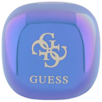 Guess Căști fără fir Mini TWS Logo 4G - Albastru