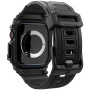 Spigen Carcasă super durabilă Rugged Armor Pro cu curea pentru ceas Apple 46mm - negru