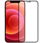 AG Super sticlă mată securizată durabilă pentru iPhone 12 mini - negru