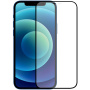 Protector mat pentru full display pentru iPhone 12 / 12 Pro - ramă neagră
