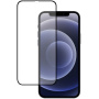 Sticlă securizată 2.5D full cover pentru iPhone 12 mini - ramă neagră