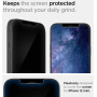 Spigen Glas tR EZ Fit 2D sticlă securizată pentru iPhone 12 mini - transparent