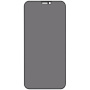 Sticlă 3D Anti-Spy securizată pentru iPhone 12 / 12 Pro - negru