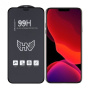 Sticlă securizată 2.5D împotriva spargerii și amprentelor pentru iPhone 12 / 12 Pro - ramă neagră
