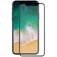 Sticlă super rezistentă Enkay, durificată, pentru iPhone X / XS / 11 Pro - 0,2 mm - negru