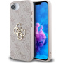 Guess 4G Metal Logo husă pentru iPhone 16e / 17e - roz