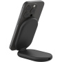 BELKIN Boost Charge Qi2 2-în-1 Suport magnetic pliabil de încărcare wireless pentru iPhone / AirPods - 15W - negru