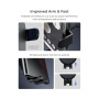 iOttie Suport auto Auto Sense 2 pentru sticla si bord cu incarcare wireless pentru iPhone - negru