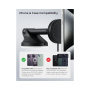 iOttie Suport auto magnetic Velox Mini Qi2 pentru sticla si bord cu incarcare wireless pentru iPhone - negru