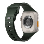 UNIQ Curea durabilă Stride pentru Apple Watch Ultra 49mm / 46mm / 45mm / 44mm / 42mm - verde închis