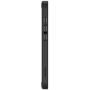 Spigen Ultra Hybrid S husă transparentă mată cu suport și MagSafe pentru iPhone 16e / 17e - negru