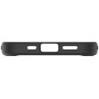 Spigen Ultra Hybrid S husă transparentă mată cu suport și MagSafe pentru iPhone 16e / 17e - negru