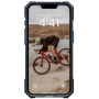 UAG Essential Armor husă rezistentă cu MagSafe pentru iPhone 16e / 17e - albastru