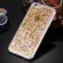 Carcasă de protecţie, cu model de metal spulberat, pentru Apple iPhone 6 Plus / 6S Plus - aurie