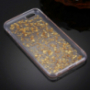 Carcasă de protecţie, cu model de metal spulberat, pentru Apple iPhone 6 Plus / 6S Plus - aurie
