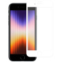 Benovo sticlă 2,5D temperată pentru întreaga parte din față iPhone 8 - alb