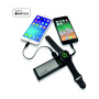 Baterie externă Swissten cu cablu Lightning integrat, încărcare wireless pentru Apple Watch și port USB-A - 6700 mAh - argintiu