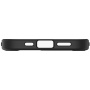 Spigen Crystal Hybrid husă mată cu MagSafe pentru iPhone 16e / 17e - negru
