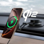 Spigen Suport auto magnetic OneTap Pro 4 pentru sticlă și tablou de bord cu încărcare fără fir pentru iPhone - negru