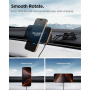 Spigen Suport auto magnetic OneTap Pro 4 pentru sticlă și tablou de bord cu încărcare fără fir pentru iPhone - negru