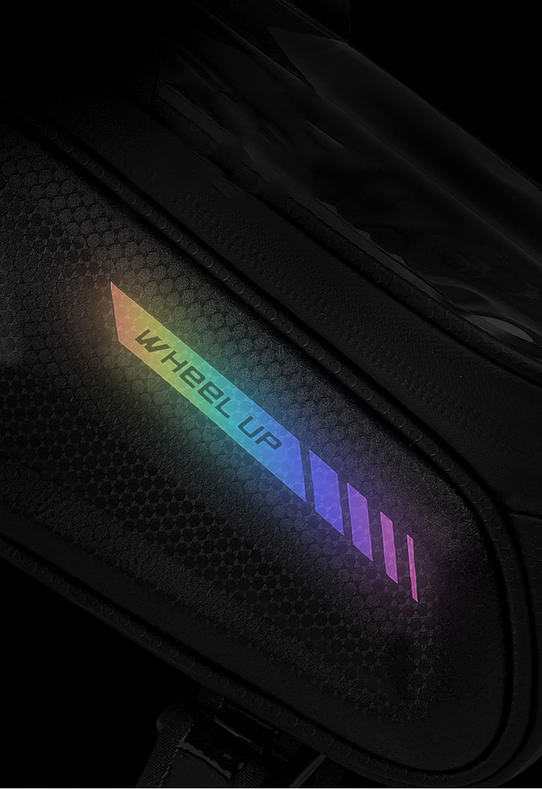 Wheel up Bike Bag husă impermeabilă pentru bicicletă cu spațiu pentru iPhone - negru