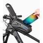 Wheel up Bike Bag husă impermeabilă pentru bicicletă cu spațiu pentru iPhone - negru