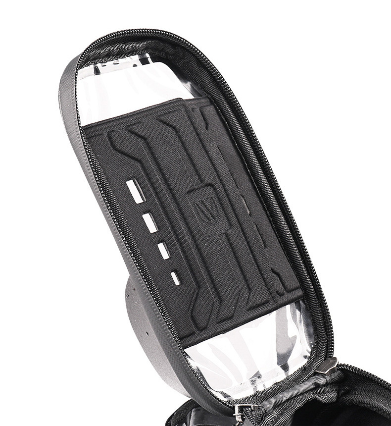 Wheel up Bike Bag husă impermeabilă pentru bicicletă cu spațiu pentru iPhone - negru