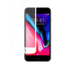 Folie de protecție cu cadru ceramic pentru iPhone 6 Plus / 6S Plus - alb