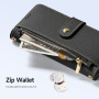 DUX DUCIS Husă detașabilă Lawa 2 în 1 cu MagSafe și portofel pentru iPhone 16 Plus - negru