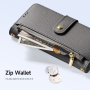 DUX DUCIS Husă detașabilă Lawa 2 în 1 cu MagSafe și portofel pentru iPhone 15 Plus - gri