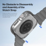 Husă DUX DUCIS Camo pentru Apple Watch 42mm (Seriile 10 / 11) - negru