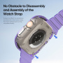 DUX DUCIS Carcasa Camo pentru Apple Ceas Ultra 49mm - violet