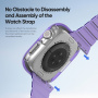 DUX DUCIS Carcasa Camo pentru ceas Apple 45mm - violet