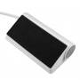 Splitter / hub cu patru porturi USB 2.0 - din aluminiu - argintiu