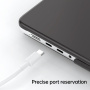 Carcasă mată transparentă cu suport pliabil pentru MacBook Pro 16" (A2485 / A2780 / A2991 / A3186 / A3403 / A3428 / A3429) - gri
