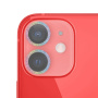 Folie de sticlă securizată cu rame sclipici pentru a proteja lentilele camerei pentru iPhone 12 - curcubeu