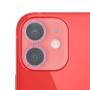 Folie de sticlă securizată cu rame cu sclipici pentru a proteja obiectivele camerei pentru iPhone 12 - roz