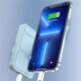 Appleking wireless MagSafe power bank cu suport și port USB-C - 5.000 mAh - negru