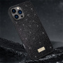 SULADA husă elegantă cu sclipici pentru iPhone 16 Pro - neagră