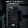 SULADA husă elegantă cu sclipici pentru iPhone 16 Pro - maro