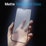 NORTHJO sticlă 2.5D temperată mată pentru iPhone 16