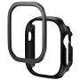 Husă tip carte cu cadru metalic în jurul afișajului pentru Apple Watch Ultra 49mm - negru
