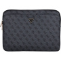 Guess Geantă 4G Triangle Logo pentru iPad de până la 13" / MacBook până la 14" - gri